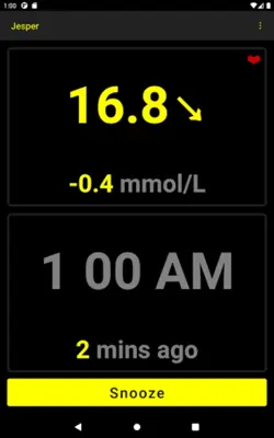 Nightwatch - A Nightscout client android App screenshot 3
